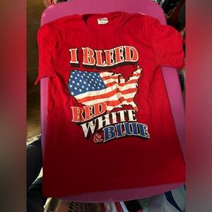 I Bleed Red White and Blue Shirt